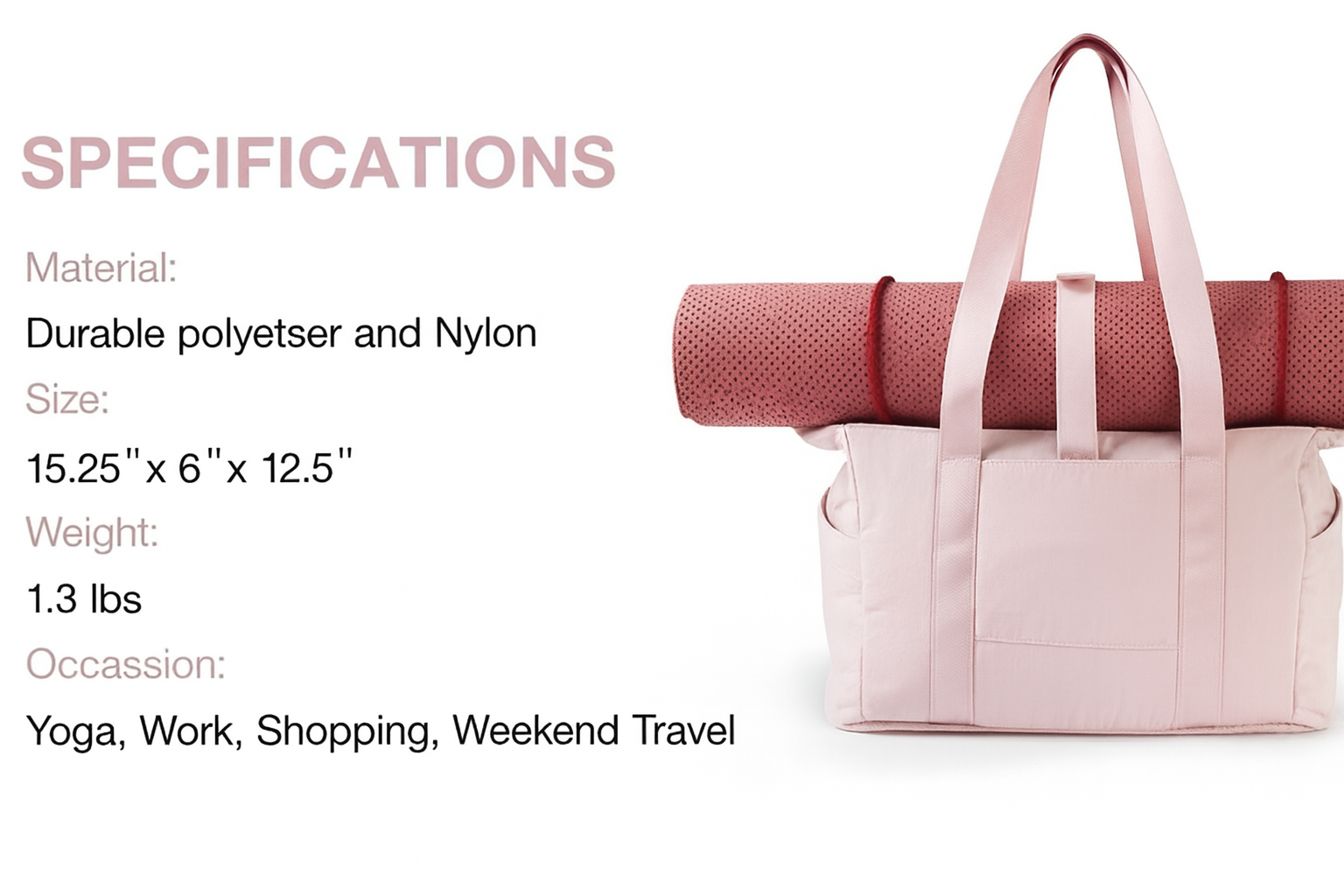 The Urban Utility Cotton Candy Pink