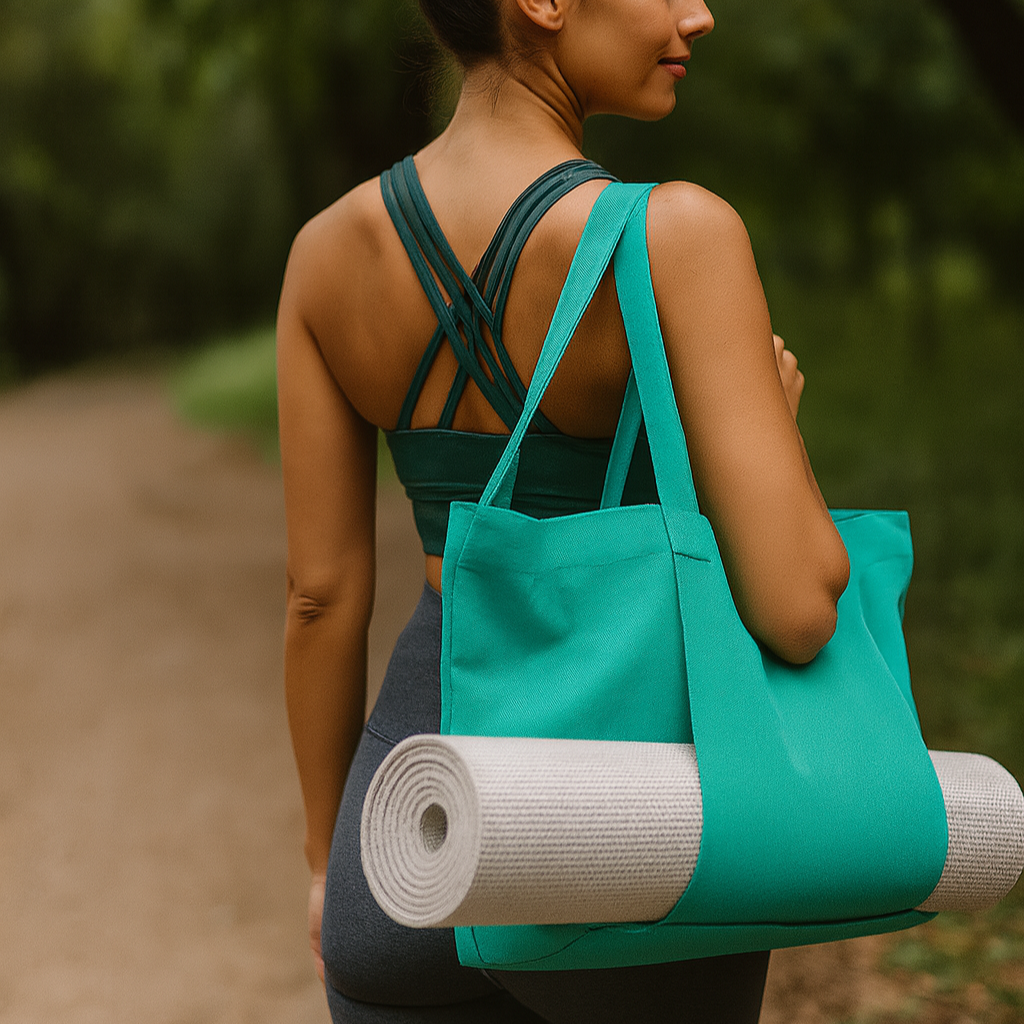 Yoga Tote Camel Tan