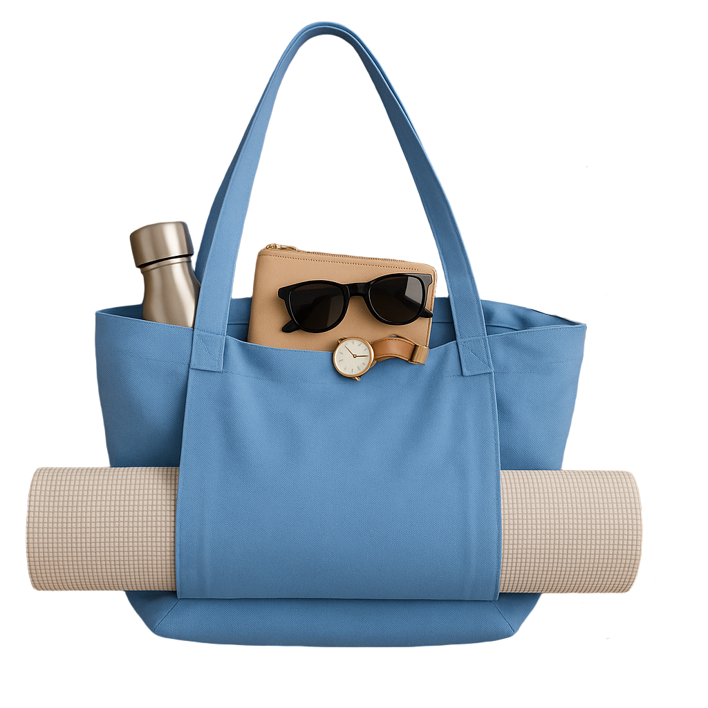 Yoga Tote Sky-Blue